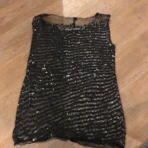 Sequin Net Dress/Top